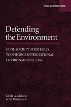 front cover of Defending the Environment