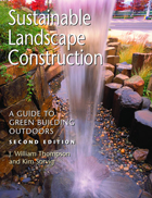front cover of Sustainable Landscape Construction