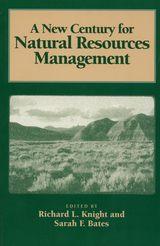 front cover of A New Century for Natural Resources Management