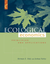 front cover of Ecological Economics