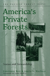 front cover of America's Private Forests