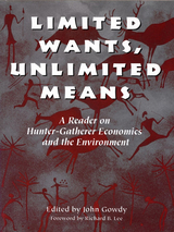 front cover of Limited Wants, Unlimited Means