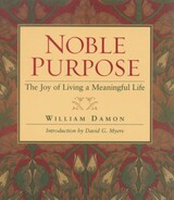 front cover of Noble Purpose