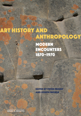 front cover of Art History and Anthropology