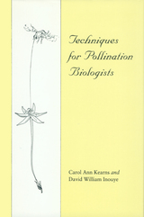front cover of Techniques for Pollination Biologists