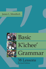 front cover of Basic K'ichee' Grammar