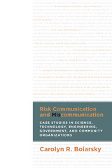 front cover of Risk Communication and Miscommunication
