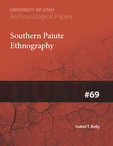 front cover of Southern Paiute Ethnography