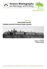 front cover of And Justice for All