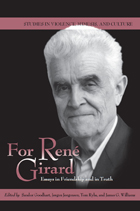 front cover of For René Girard