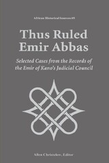 front cover of Thus Ruled Emir Abbas