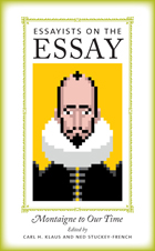 front cover of Essayists on the Essay