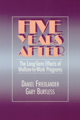 front cover of Five Years After