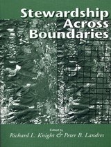 front cover of Stewardship Across Boundaries