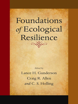 front cover of Foundations of Ecological Resilience