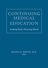 front cover of Continuing Medical Education