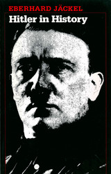 front cover of Hitler in History