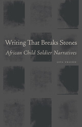 front cover of Writing That Breaks Stones