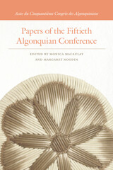 front cover of Papers of the Fiftieth Algonquian Conference