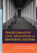 front cover of Transformative Civic Education in Democratic Societies