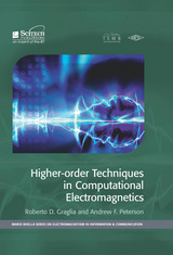 front cover of Higher-Order Techniques in Computational Electromagnetics