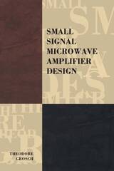 front cover of Small Signal Microwave Amplifier Design