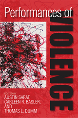 front cover of Performances of Violence