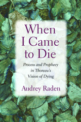 front cover of When I Came to Die