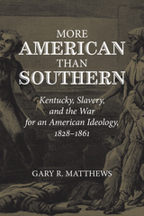 front cover of More American than Southern