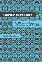 front cover of Restoration and Philosophy