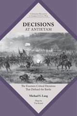 front cover of Decisions at Antietam