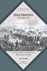 front cover of Decisions at Shiloh