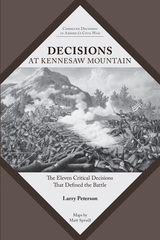 front cover of Decisions at Kennesaw Mountain