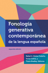front cover of Fonología generativa contemporánea de la lengua española