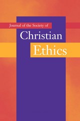 front cover of Journal of the Society of Christian Ethics