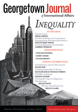 front cover of Georgetown Journal of International Affairs