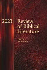 front cover of Review of Biblical Literature, 2023
