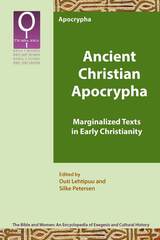 front cover of Ancient Christian Apocrypha