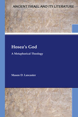 front cover of Hosea’s God