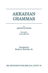 front cover of Akkadian Grammar