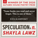 front cover of speculation, n.