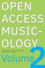 front cover of Open Access Musicology