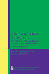 front cover of Assembling Critical Components