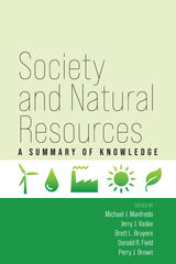 front cover of Society and Natural Resources