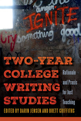 front cover of Two-Year College Writing Studies