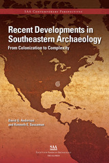 front cover of Recent Developments in Southeastern Archaeology