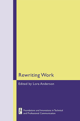 front cover of Rewriting Work