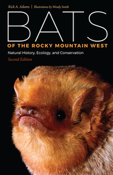 front cover of Bats of the Rocky Mountain West