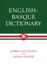 front cover of English-Basque Dictionary