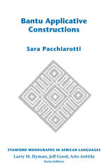 front cover of Bantu Applicative Constructions